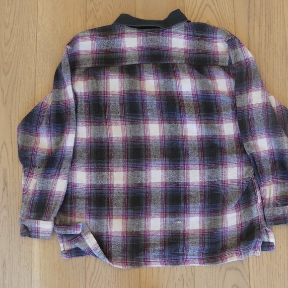 Next Issue Multicoloured Plaid XLarge Long Sleeve Polo - Picture 3 of 3